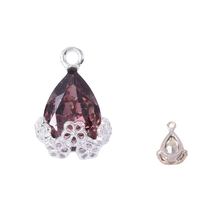 Diamond Droplets-Silver Base2 [10pcs] - Image 27