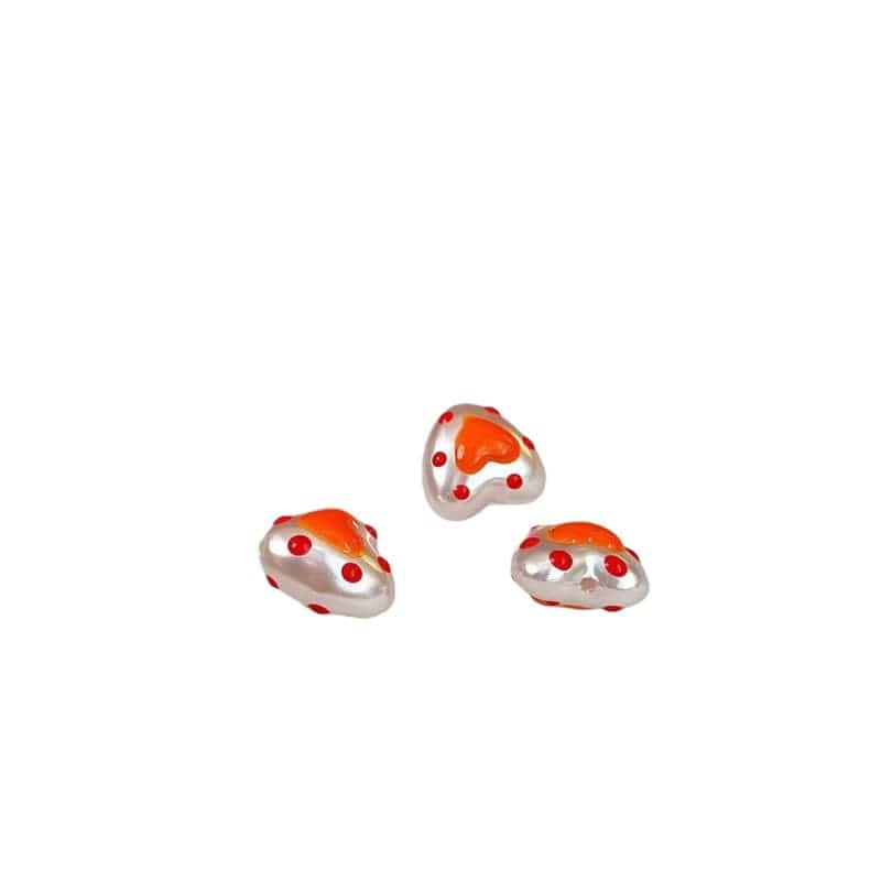 Heart-Shaped Penbeads [10pcs] - Image 8